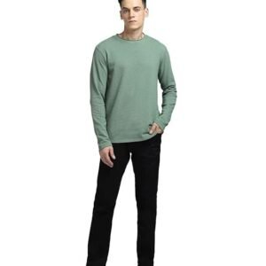 JACK & JONES Men's Cotton Solid Slim Fit T-Shirt