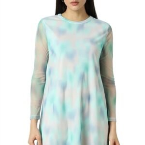 Van Heusen Women's Polyester Modern Mid-Thigh Length Dress