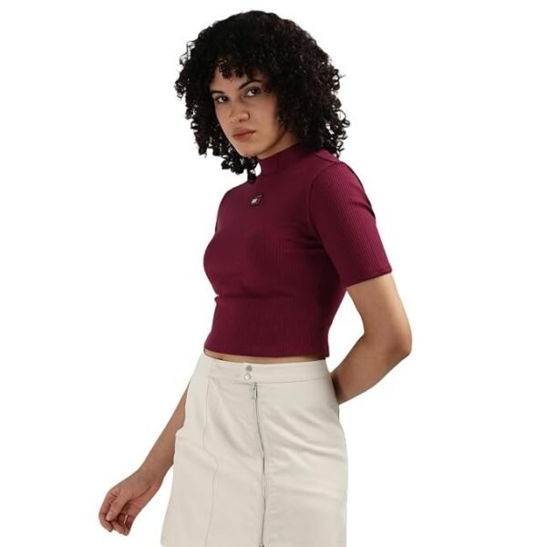 Tommy Hilfiger Women's Badge Cropped Fit Top - Image 6