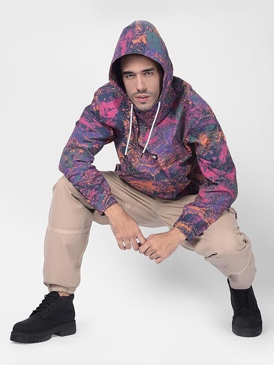 Timberland Men Multi Color Lightweight Hooded Sweatshirt - Image 2