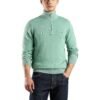 Solid Regular-Fit Cotton Sweater