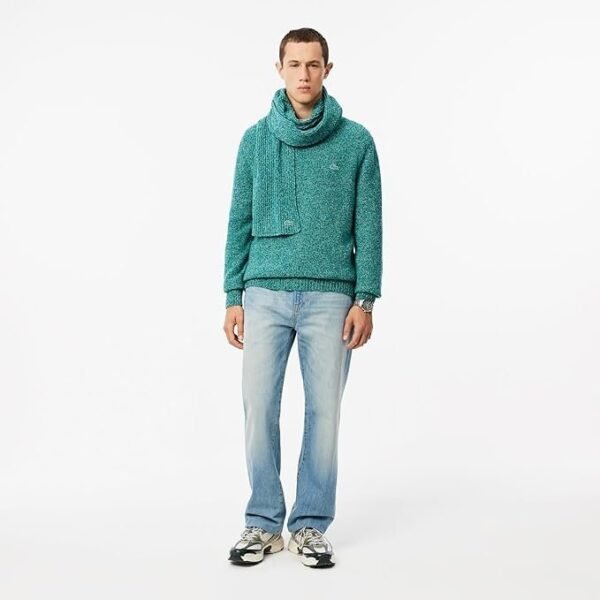 Lacoste Men's Wool Modern Pullover Sweater - Image 2