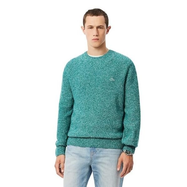 Lacoste Men's Wool Modern Pullover Sweater