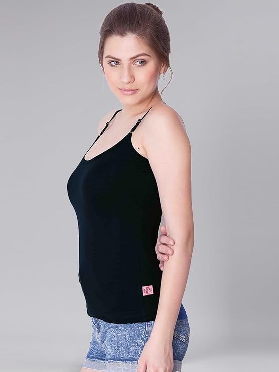 Women's Solid Slim Fit Cami Shirt - Image 6