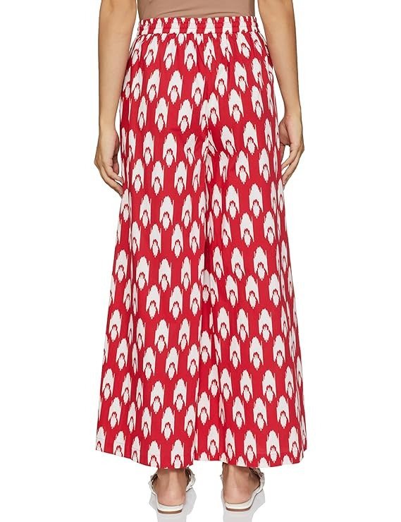 Women's Relaxed Cotton Flared Palazzo - Image 6